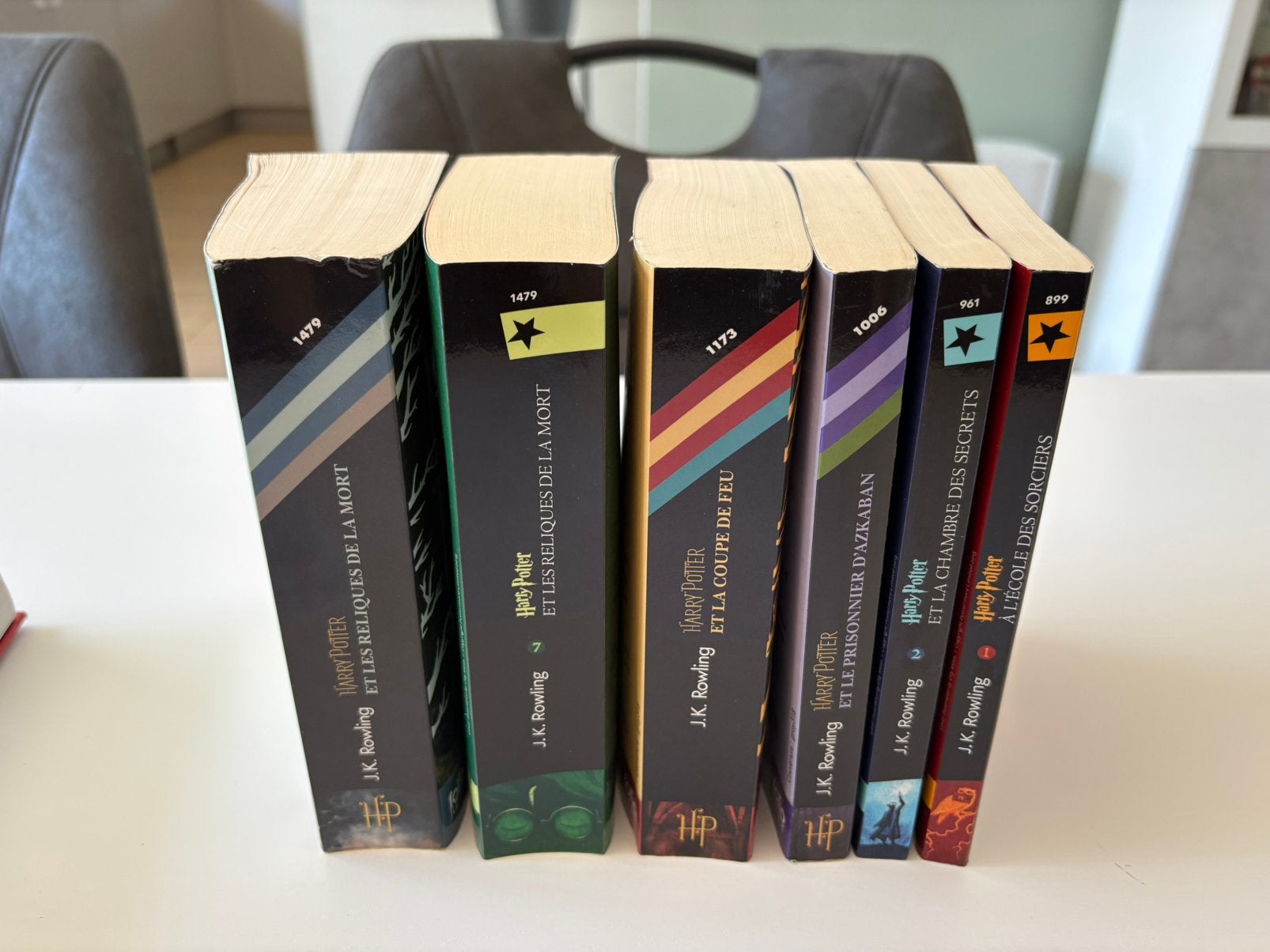 6 livres Harry Potter edition junior, Enlèvement, Comme neuf