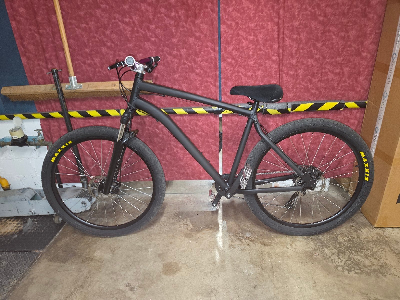 Rockrider st120 full custom, Vélos & Vélomoteurs, Vélos | VTT & Mountainbikes, Comme neuf, Enlèvement, Frein à disque, VTT rigide