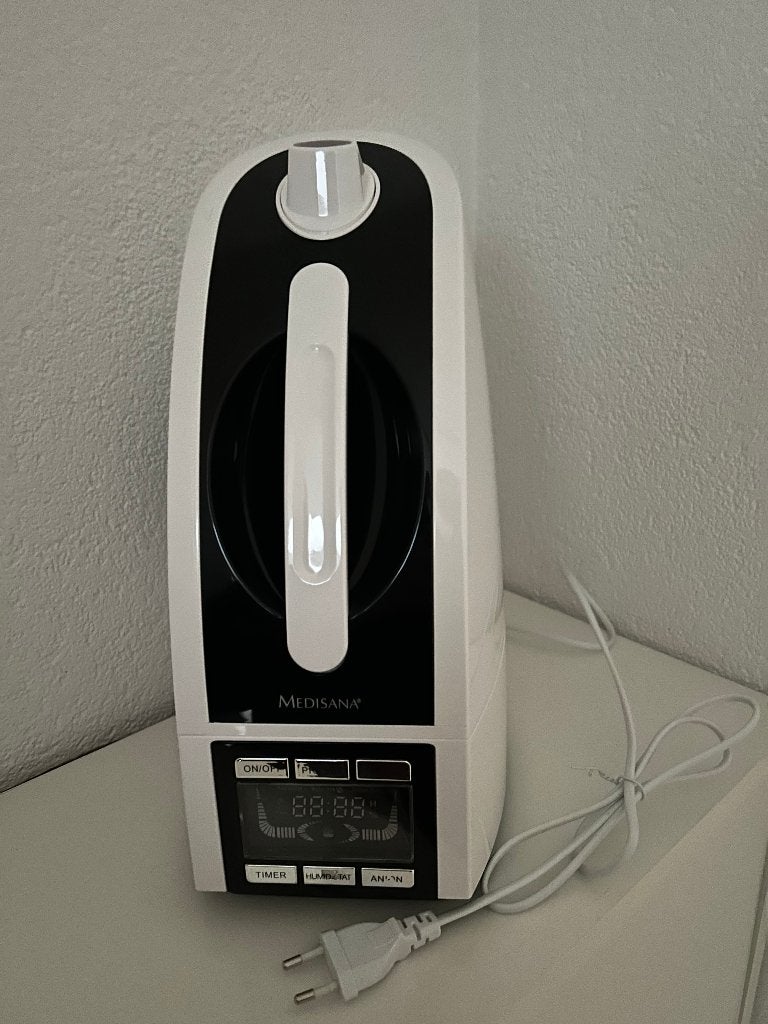 Luchtbevochtiger met hygrometer (Medisana), Ophalen, Zo goed als nieuw, Luchtbevochtiger