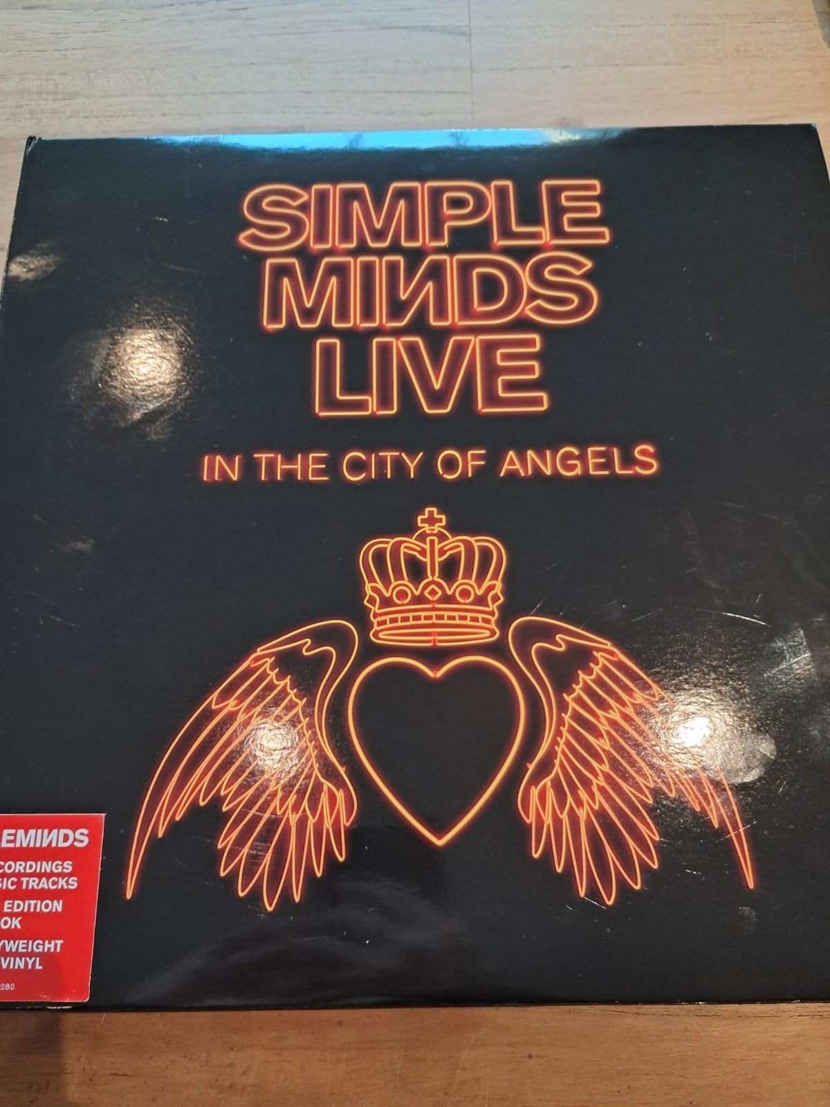 4 Lp Box Simple Minds, Cd's en Dvd's, LP, Ophalen of Verzenden, Zo goed als nieuw, 12 inch