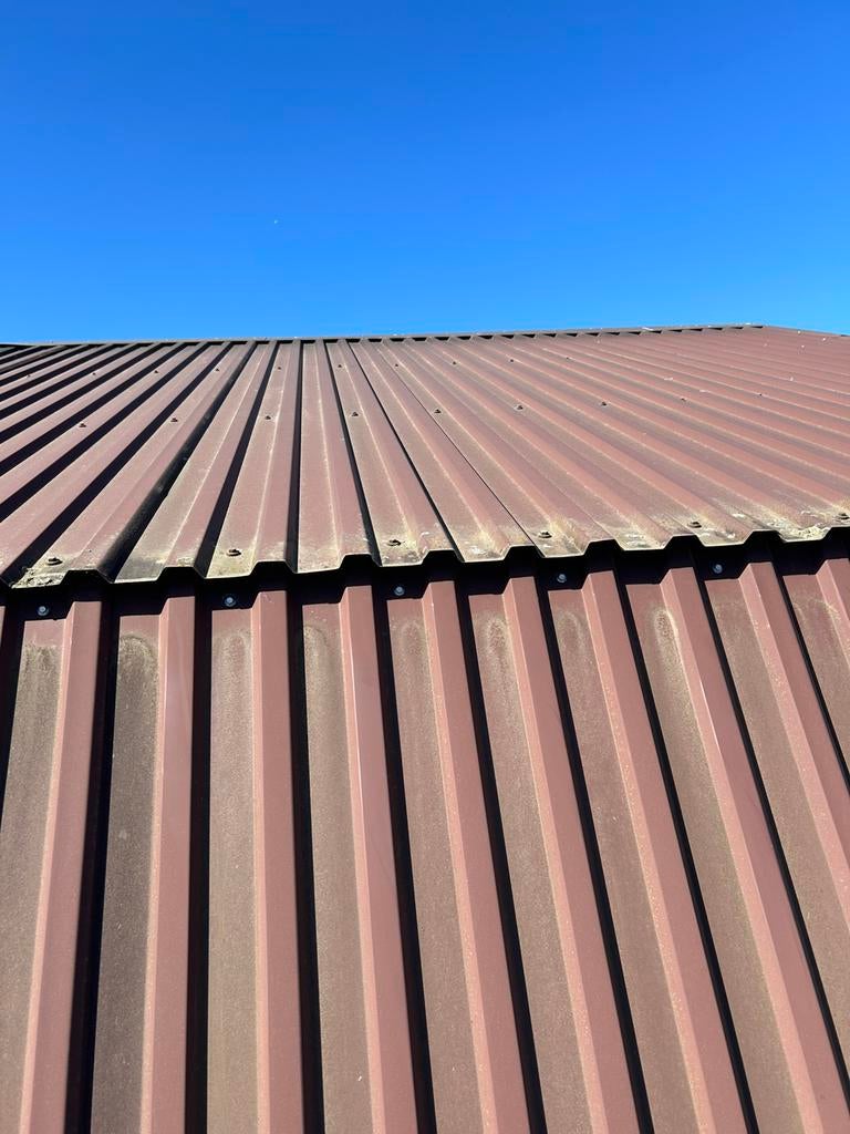 Metalen dakplaten, Enlèvement, Utilisé