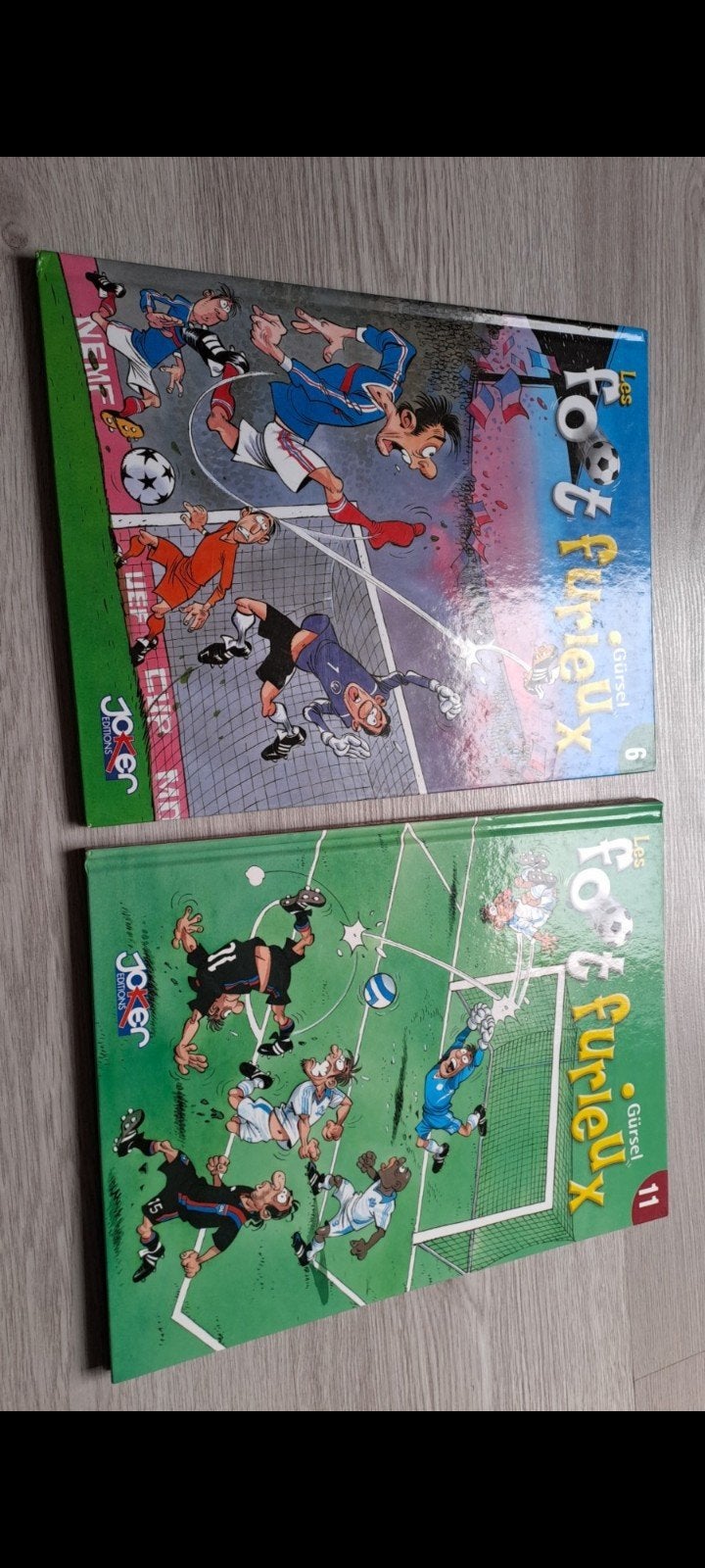Lot de bd foot furieux, Enlèvement