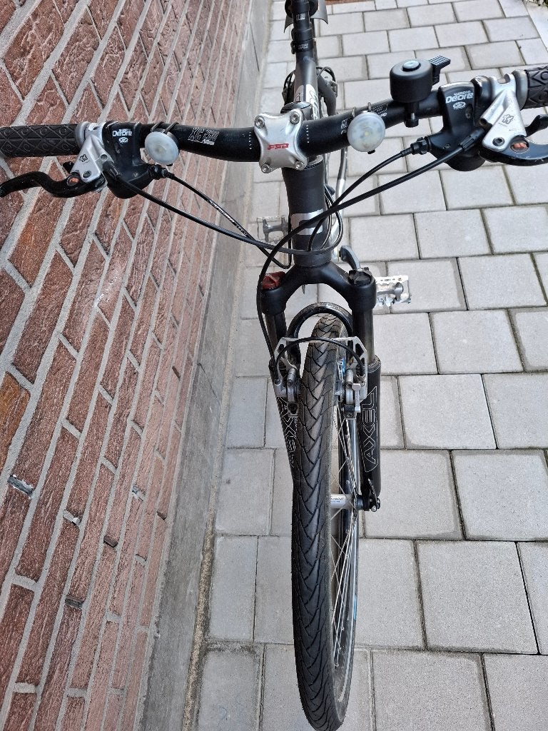 Jongens of Herenfiets Cube, Fietsen en Brommers, Velgrem, Zo goed als nieuw, Cube, Handrem