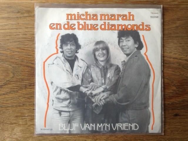 single micha marah en de blue diamonds, 7 inch, Ophalen of Verzenden, Fotohoes, Nederlandstalig