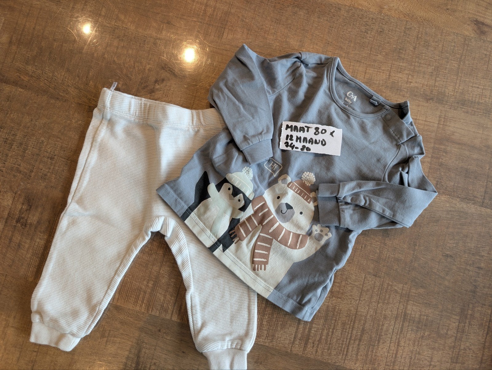 pyjama maat 80, Garçon ou Fille, Comme neuf, Baby club c&a, Enlèvement