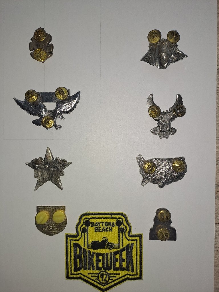 Moto pins, Ophalen of Verzenden, Gebruikt, Overige onderwerpen, Speldje of Pin