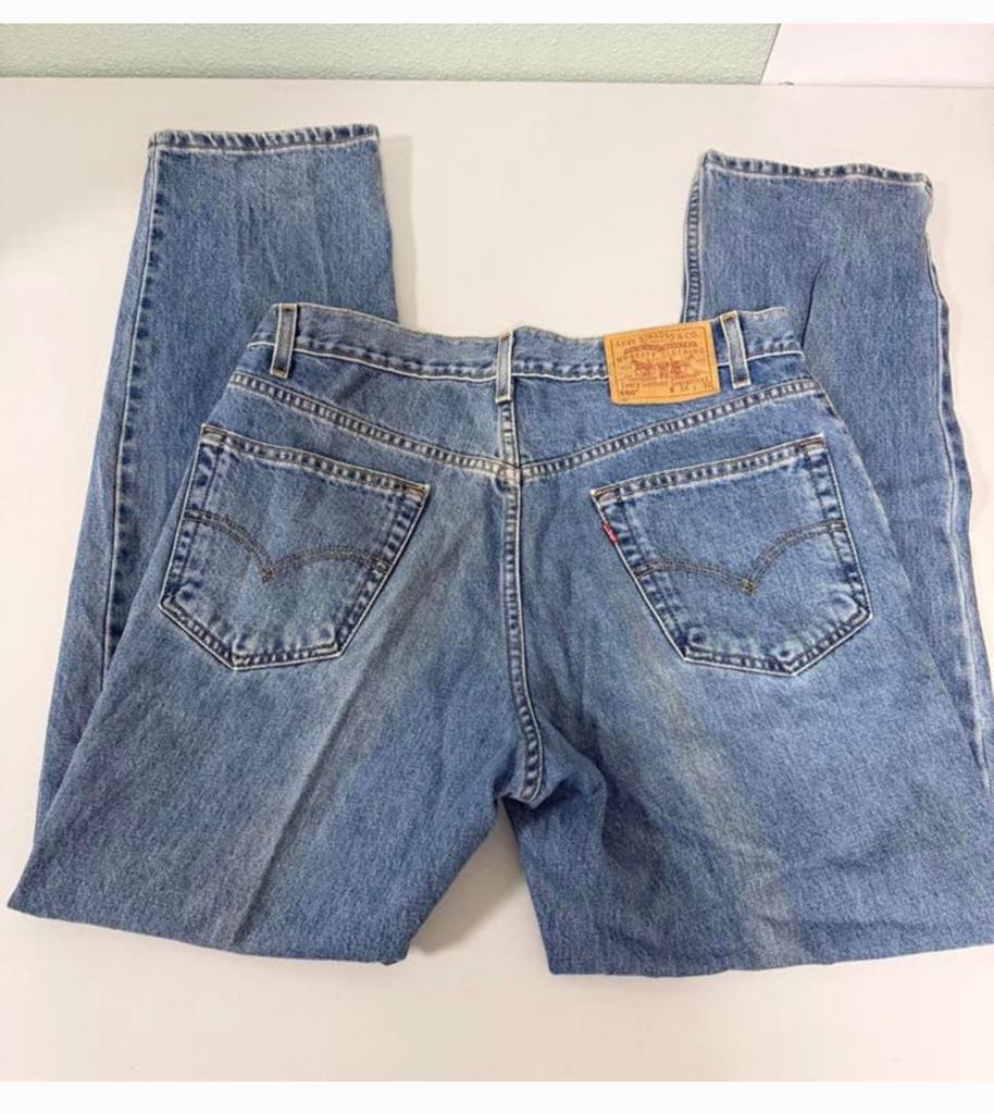 Jeans Levi's 550 Vintage W34 - L32 Levis Jeans pour homme, Enlèvement ou Envoi, Comme neuf, Bleu, W33 - W34 (confection 48/50)