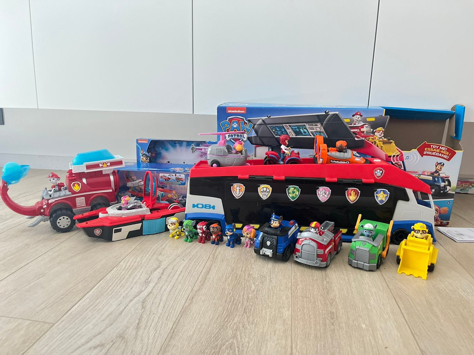 Mooie complete PAW Patrol set, Kinderen en Baby's, Ophalen, Zo goed als nieuw