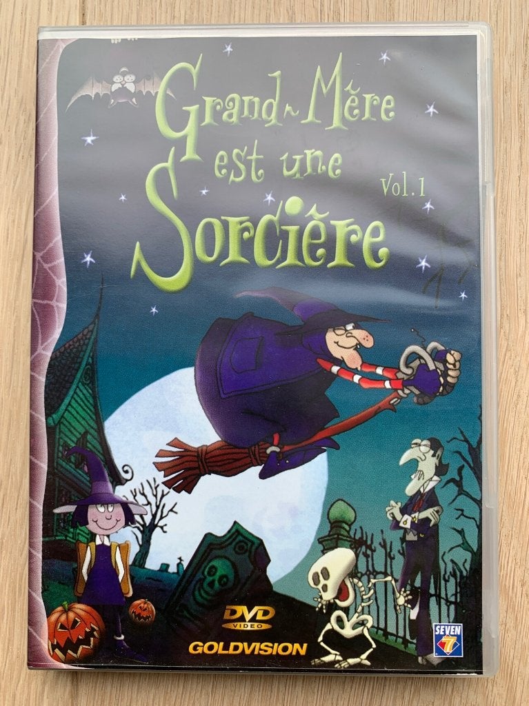 Grand-mère est une sorcière - Vol. 1 DVD, Cd's en Dvd's, Ophalen of Verzenden, Zo goed als nieuw, Europees, Tekenfilm