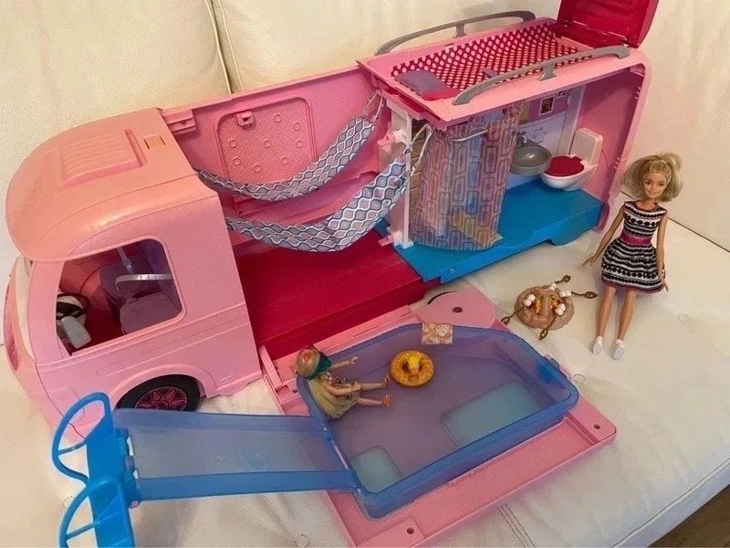 Barbie Camping Car, Enfants & Bébés, Jouets | Poupées, Enlèvement ou Envoi, Utilisé, Barbie