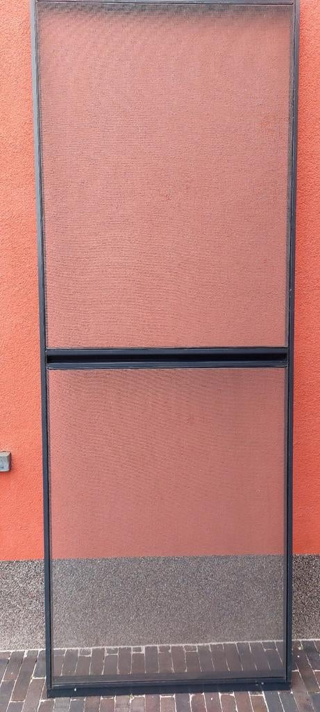 Vliegendeur - vliegenschuifraam, Doe-het-zelf en Bouw, Deuren en Vliegenramen, Ophalen, Kunststof, Gebruikt, 80 tot 100 cm