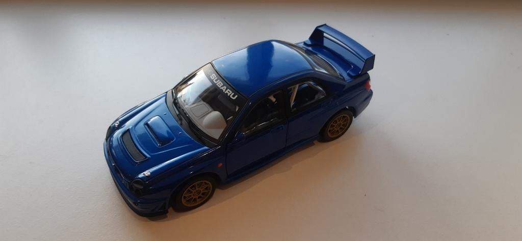 Subaru wrc plain body 1:18 solido, Hobby en Vrije tijd, Modelauto's | 1:18, Solido, Ophalen of Verzenden