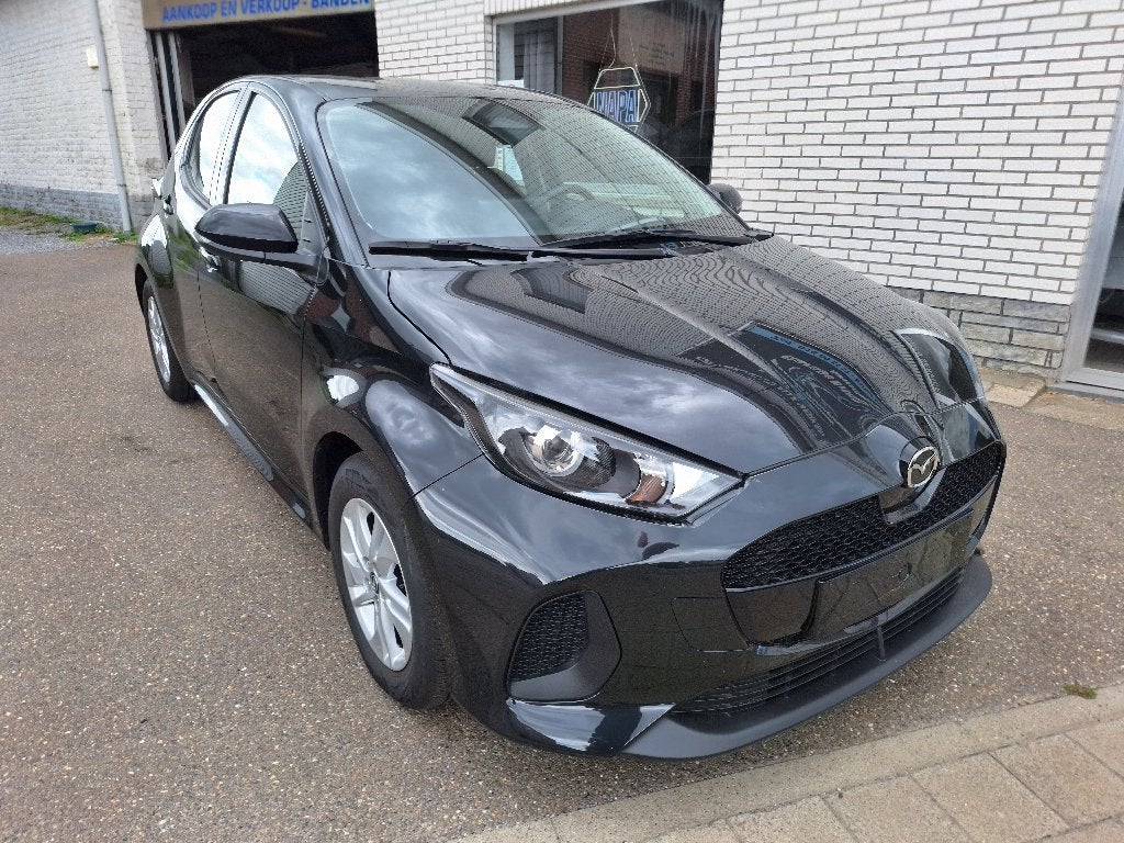 Mazda2 Hybrid HATCH 1.5L VVT-i 116 hp Centre-line CVT, Auto's, Mazda, Stof, Zwart, 1490 cc, Bedrijf