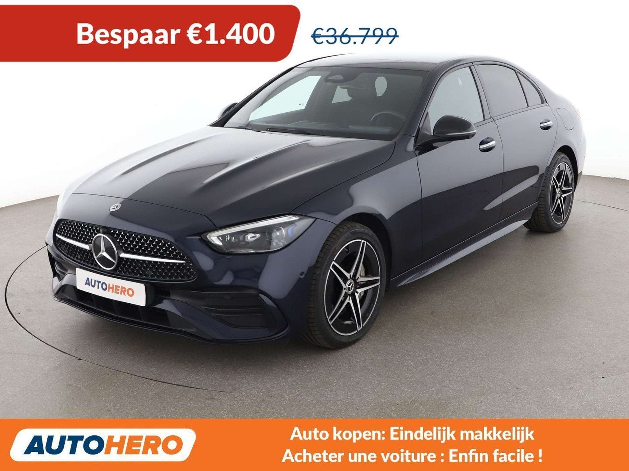 Mercedes-Benz C-Klasse 300 C300e AMG Line (bj 2022), Automaat, 4 deurs, Gebruikt, 2080 kg