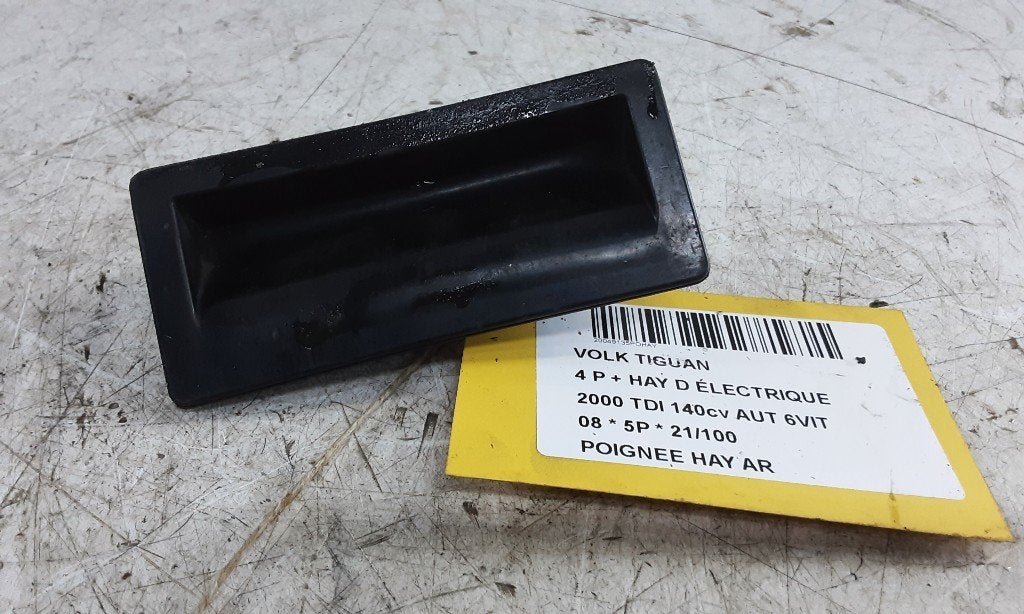 POIGNEE COFFRE / HAYON ARRIERE Volkswagen Tiguan (5N1 / 2), Utilisé, Volkswagen