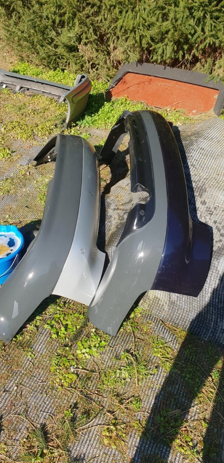 AUDI A6  ACHTERBUMPER FASE 1 BJ 98 TOT 2003, Gebruikt, -, -, Ophalen of Verzenden