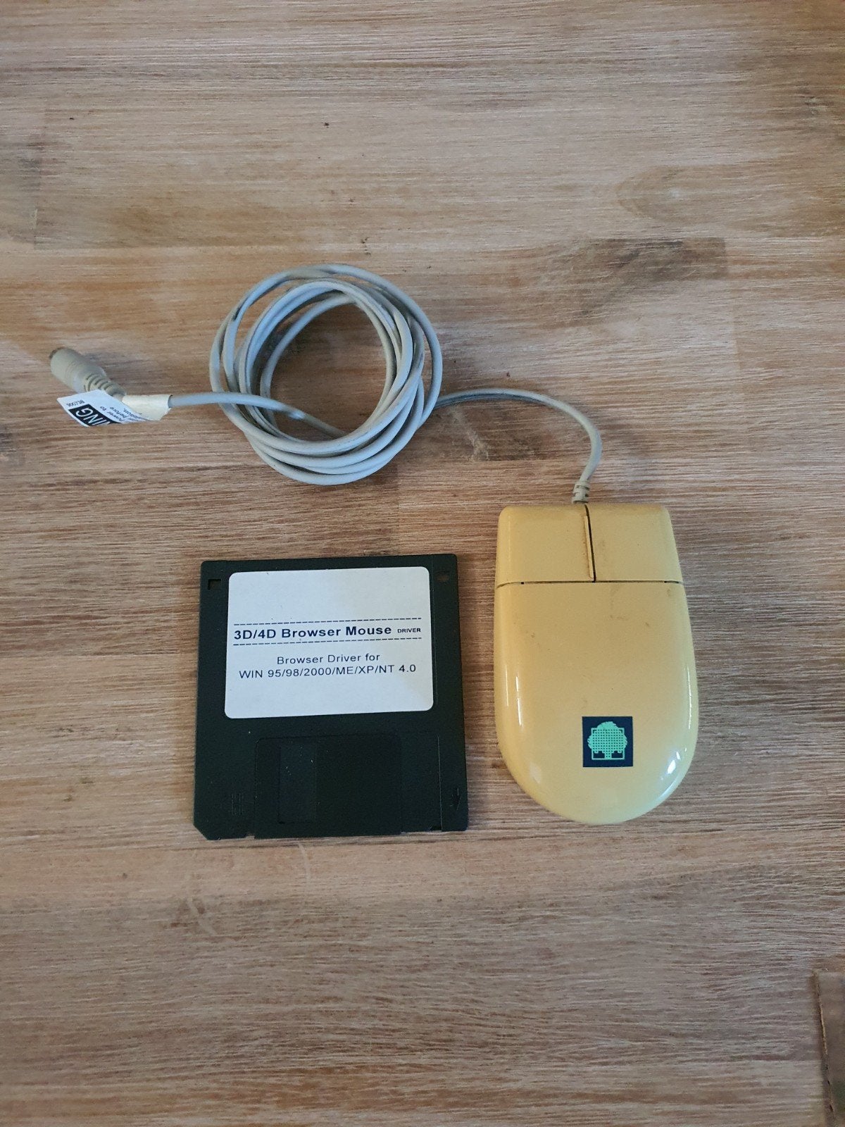 vintage Zenith pc muis, Informatique & Logiciels, Enlèvement