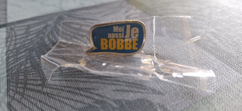 Pin's "Moi aussi je BOBBE", Enlèvement ou Envoi, Neuf, Transport, Insigne ou Pin's