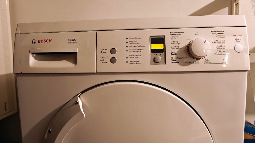 Condensdroogkast - Bosch Maxx 7 Sensitive, Electroménager, Sèche-linge, 6 à 8 kg, Chargeur frontal, Enlèvement, Utilisé
