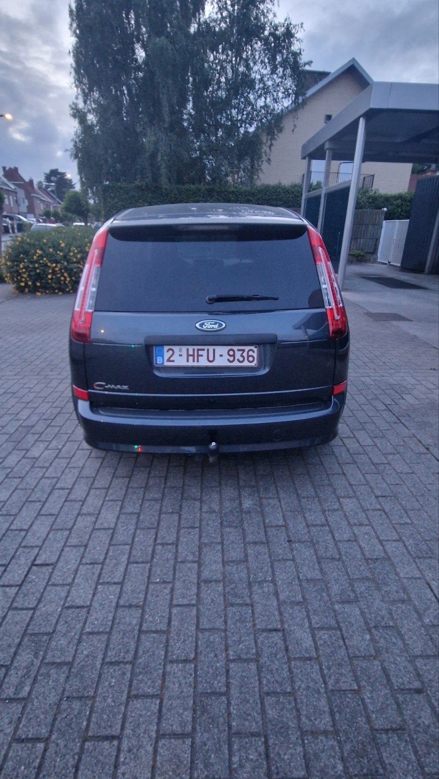 Ford Focus C-Max 1.6 benzine., Bedrijf, Trekhaak, Grijs, Euro 4