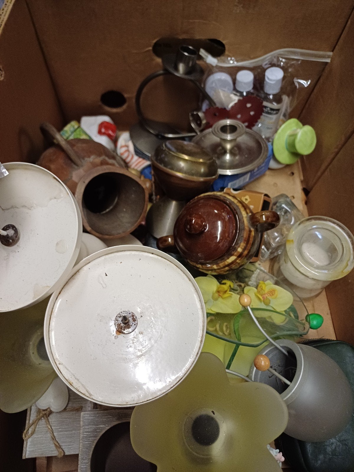 lot brocante, Enlèvement