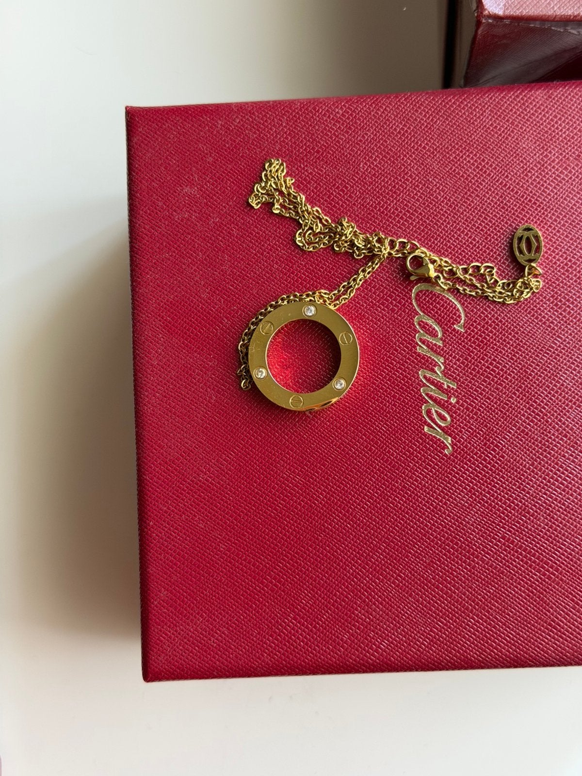 Cartier necklace, Ophalen of Verzenden, Zo goed als nieuw