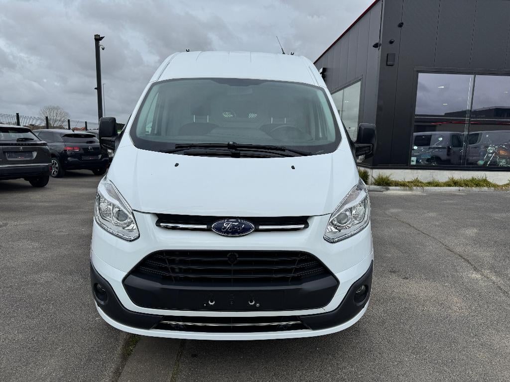 Ford Custom L1H2 hoog 1st eig ohboek pdc cruise, Auto's, Bestelwagens en Lichte vracht, Voorwielaandrijving, Stof, 1995 cc, 4 cilinders