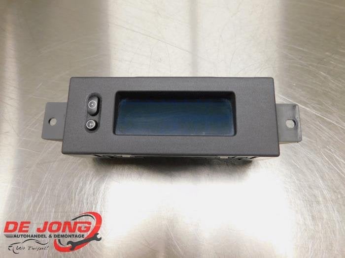Display Interieur van een Opel Meriva, Gebruikt, -, -, Opel