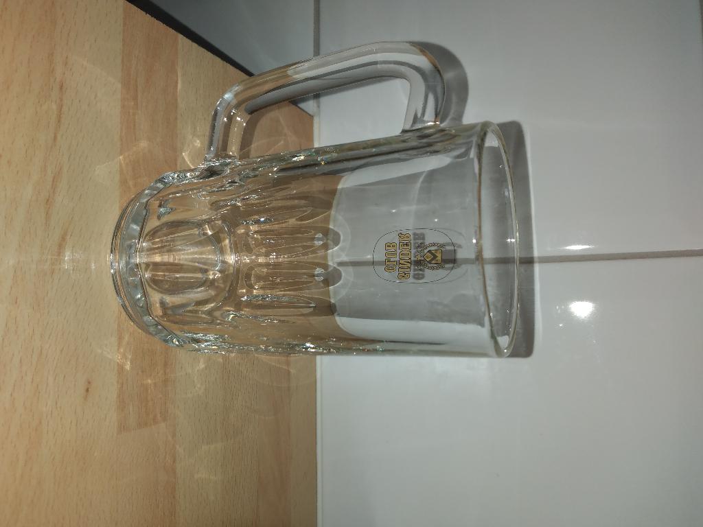 verre à bières, Enlèvement, Comme neuf, Verre