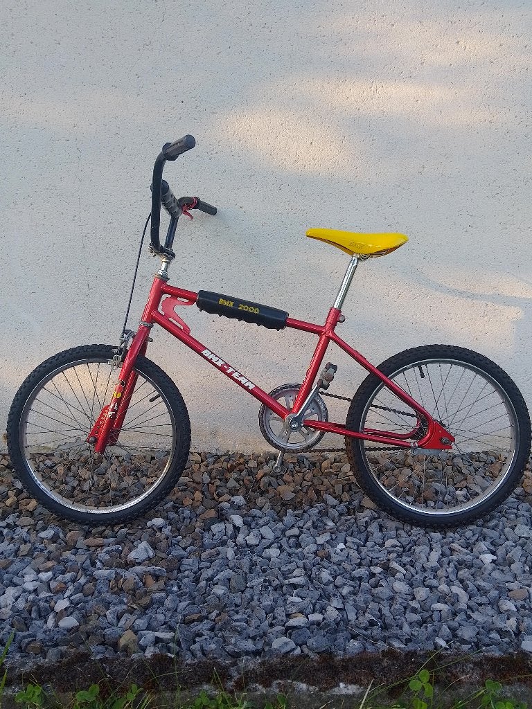 Bmx 20 pouces vintage, Fietsen en Brommers, Fietsen | Kinderfietsjes, Zo goed als nieuw, 20 inch of meer, Terugtraprem, Ophalen