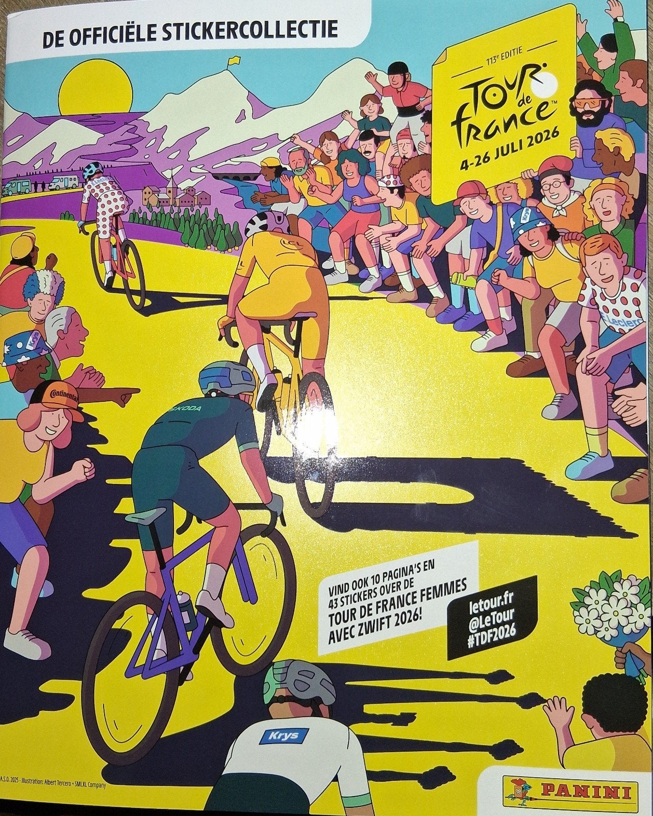 Panini Tour de France 2026 ruilen., Ophalen of Verzenden