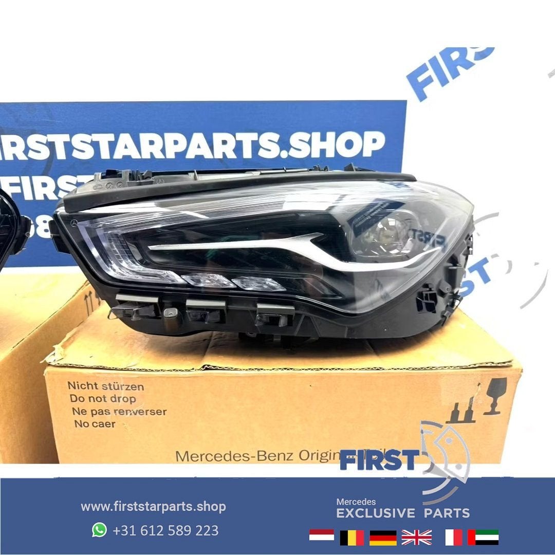 W118 CLA FACELIFT LED HIGH PERFORMANCE KOPLAMP LINKS A118906