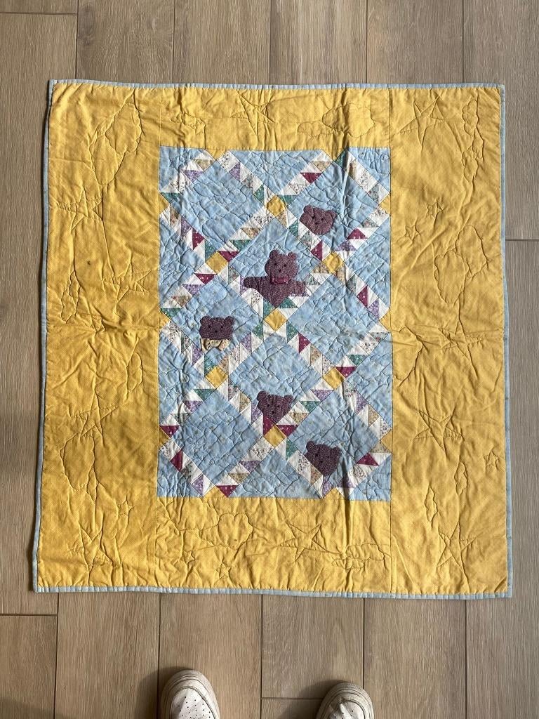 quilt VOLLEDIG handgemaakt !!!, Hobby en Vrije tijd, Ophalen, Gebruikt