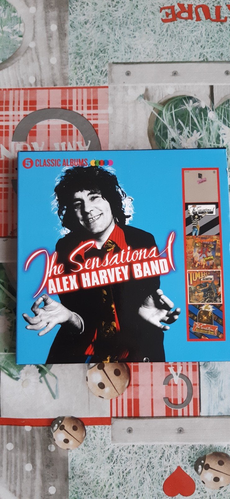 The Sensational Alex Harvey Band: 5 klassieke albums, Ophalen of Verzenden, Gebruikt, Classic Rock, Boxset