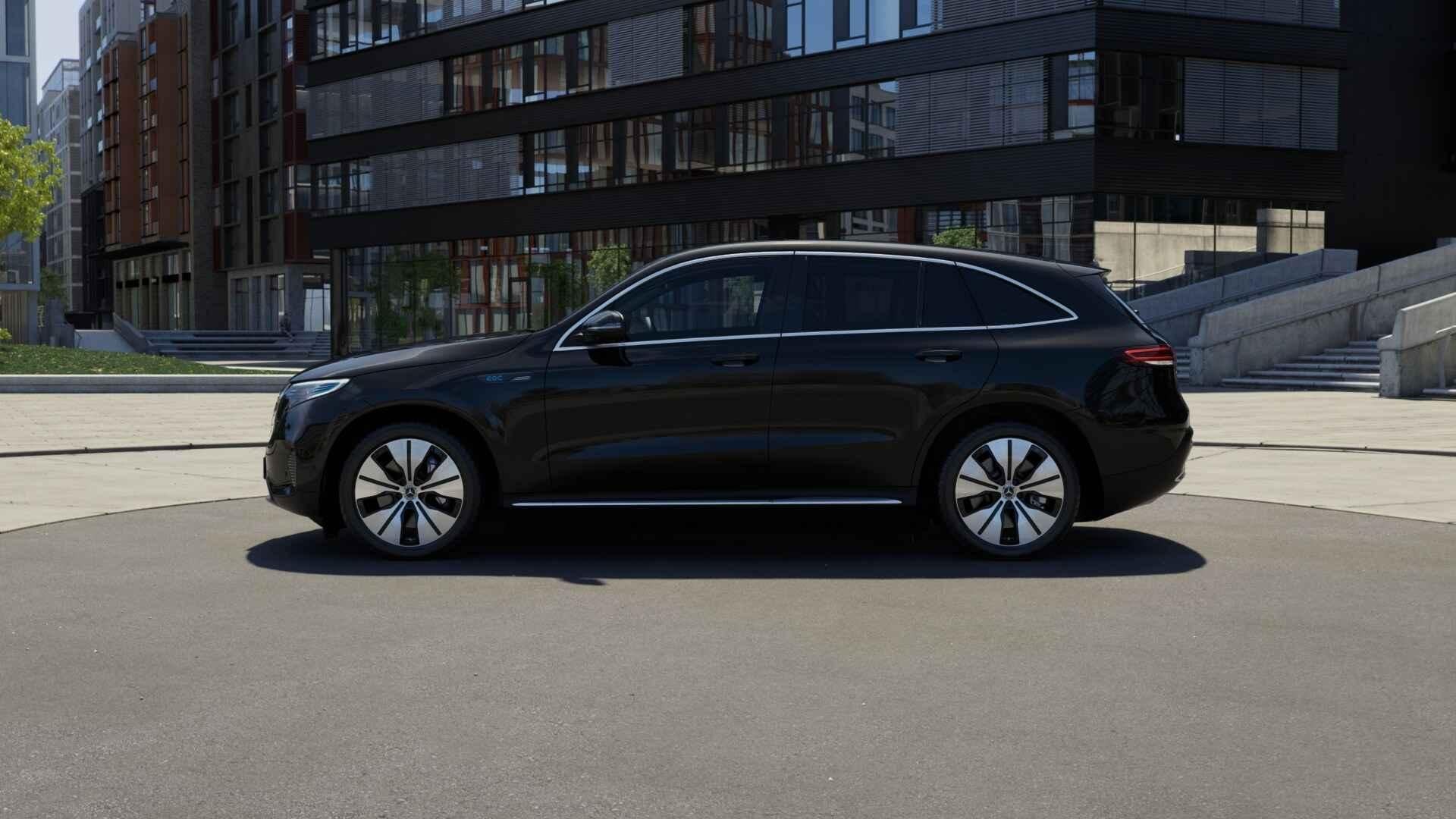 Mercedes-Benz EQC 400 4MATIC Luxury Line | Panoramisch Dak |, Automaat, Stof, 80 kWh, 408 pk