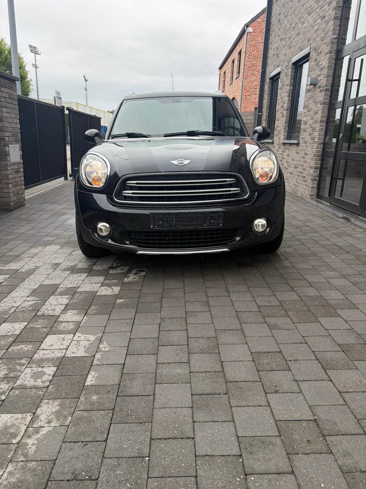 Mini countryman 1.6i, Auto's, Achterwielaandrijving, Countryman, Zwart, Leder