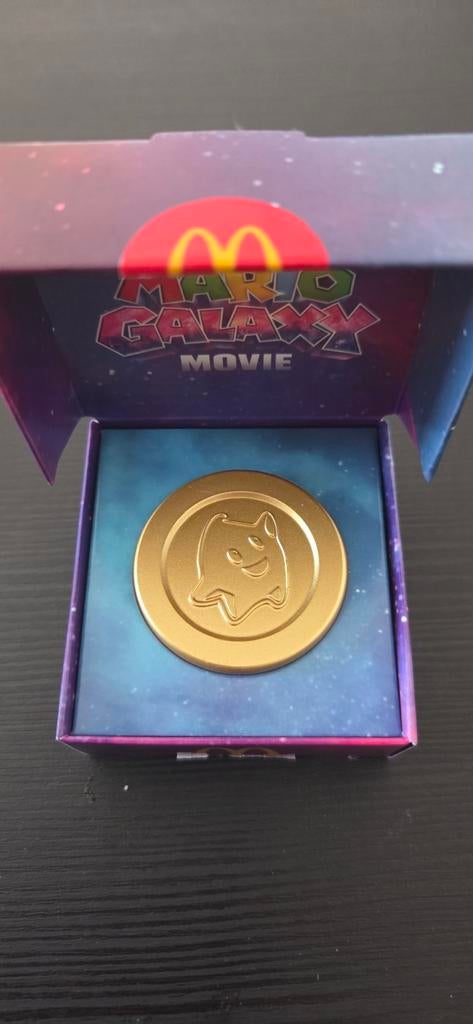 McDonald's coin mario galaxy movie, Enlèvement