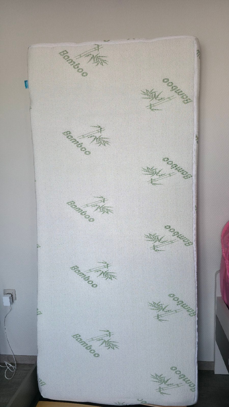 densi bamboe matras, Huis en Inrichting, Ophalen, 90 cm, Eenpersoons, Matras