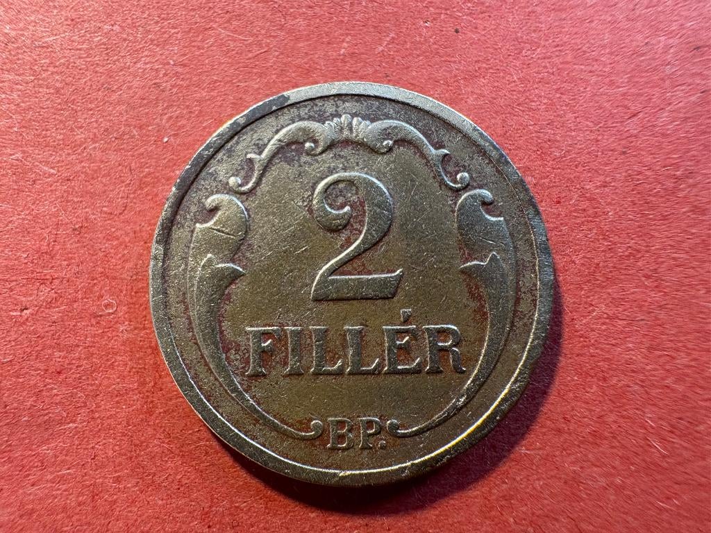 Hongrie - 2 filler 1937 (#247#), Enlèvement ou Envoi, Hongrie, Monnaie en vrac