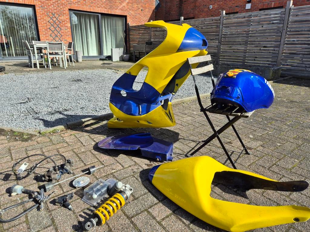 Yamaha r6 99-01 race onderdelen, Motoren, Onderdelen | Yamaha, Ophalen
