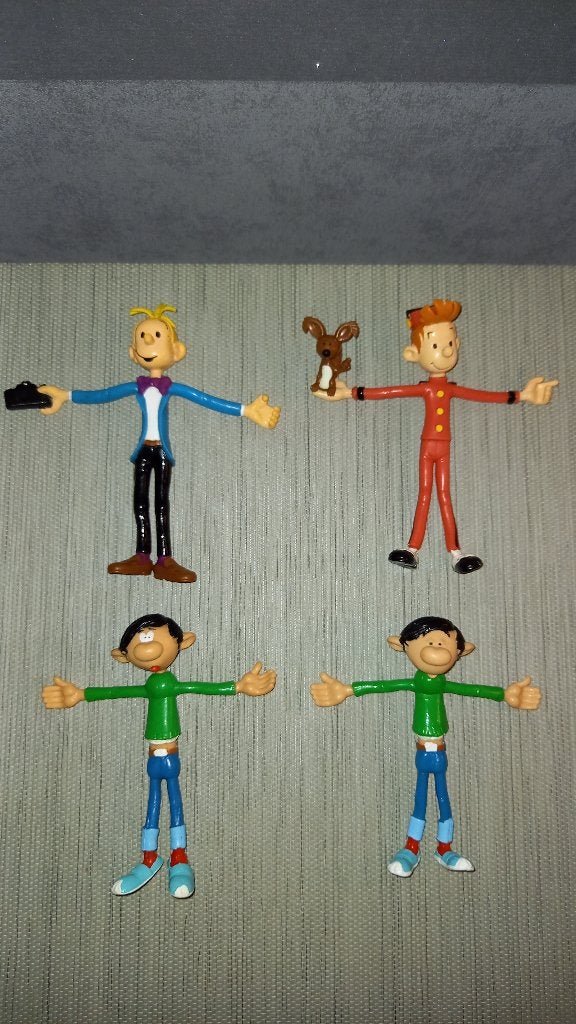 Buigbare figuurtjes Franquin, Kinderen en Baby's, Ophalen of Verzenden, Zo goed als nieuw