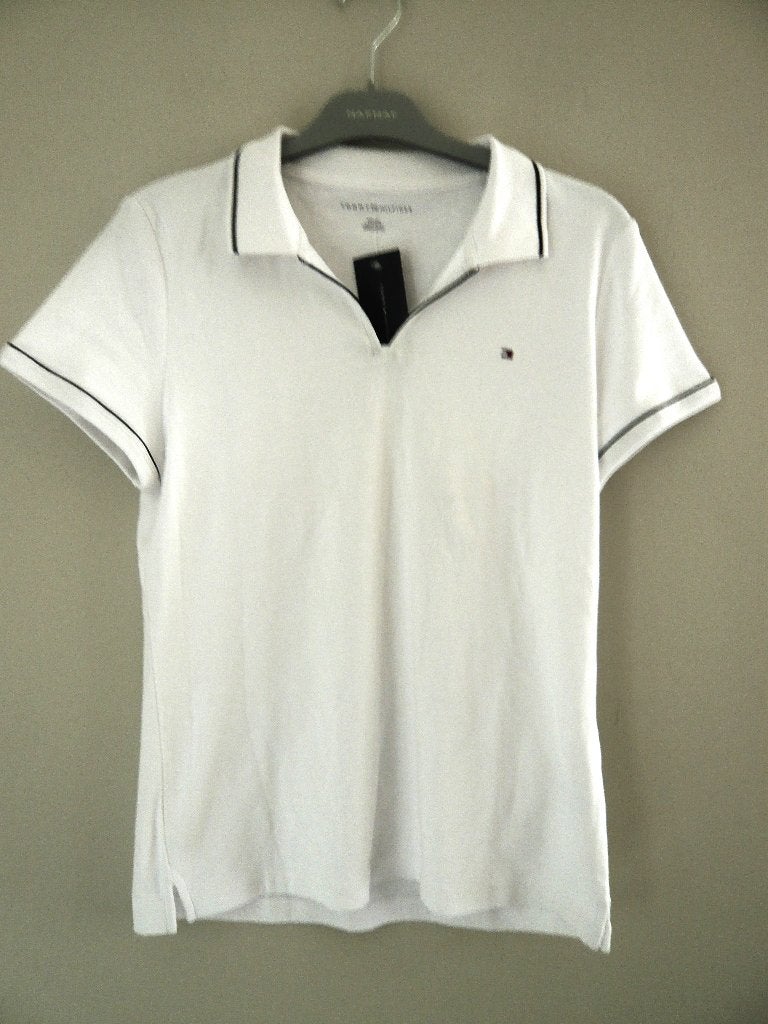 Polo Tommy Hifiger taille M ou 38/40/42 neuf, Vêtements | Hommes, Polos, Enlèvement ou Envoi, Neuf, Blanc, Tommy Hilfiger