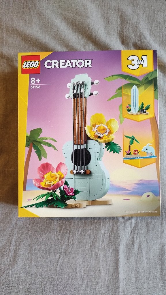 Lego Creator 3in1 31156 – Tropische ukelele, Lego, Nieuw, Ophalen of Verzenden, Ongeopend/sealed