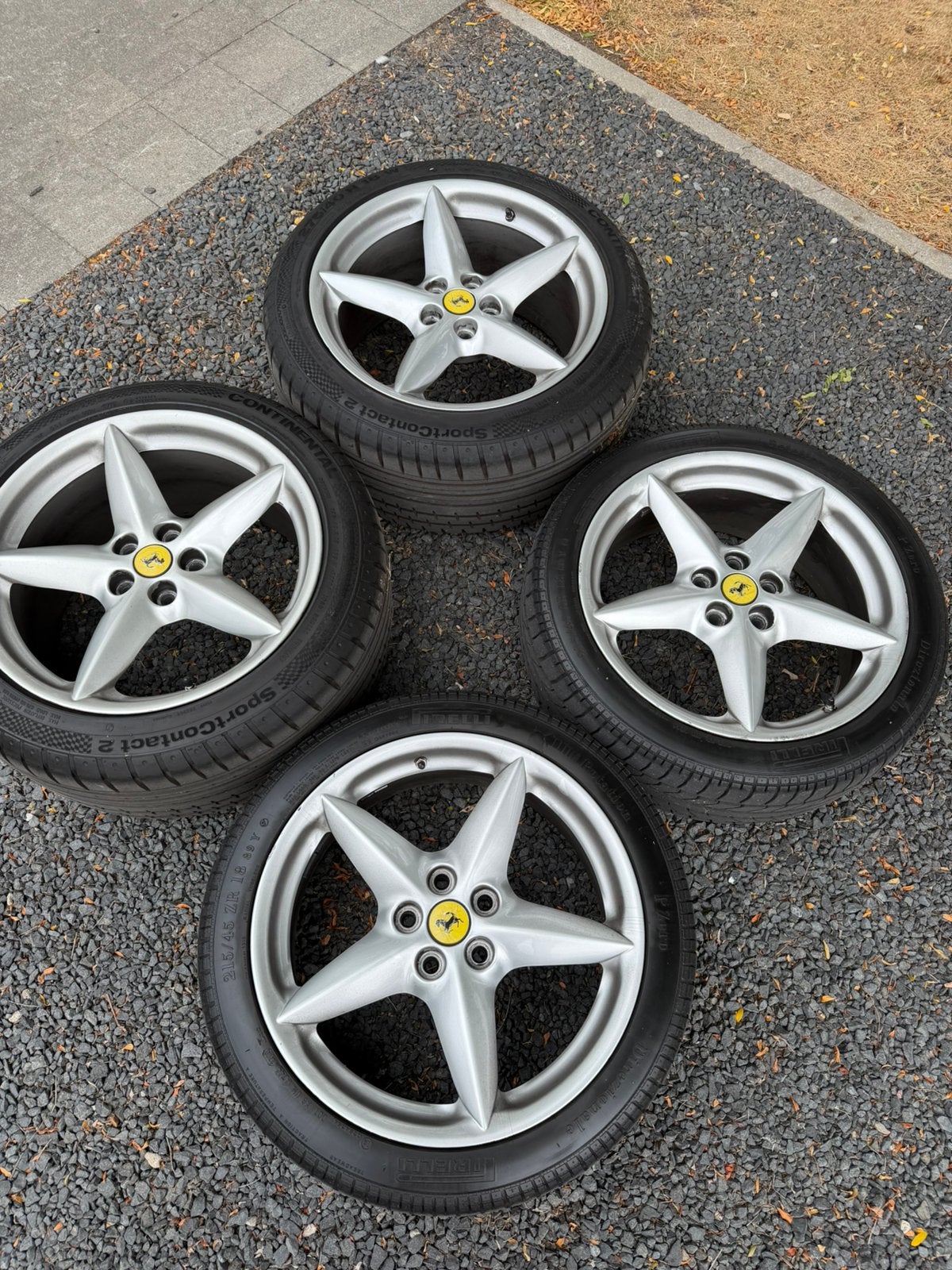 Jantes d'origine Ferrari 360 18 pouces, Autos : Pièces & Accessoires, Enlèvement, 18 pouces, Pneu(s)