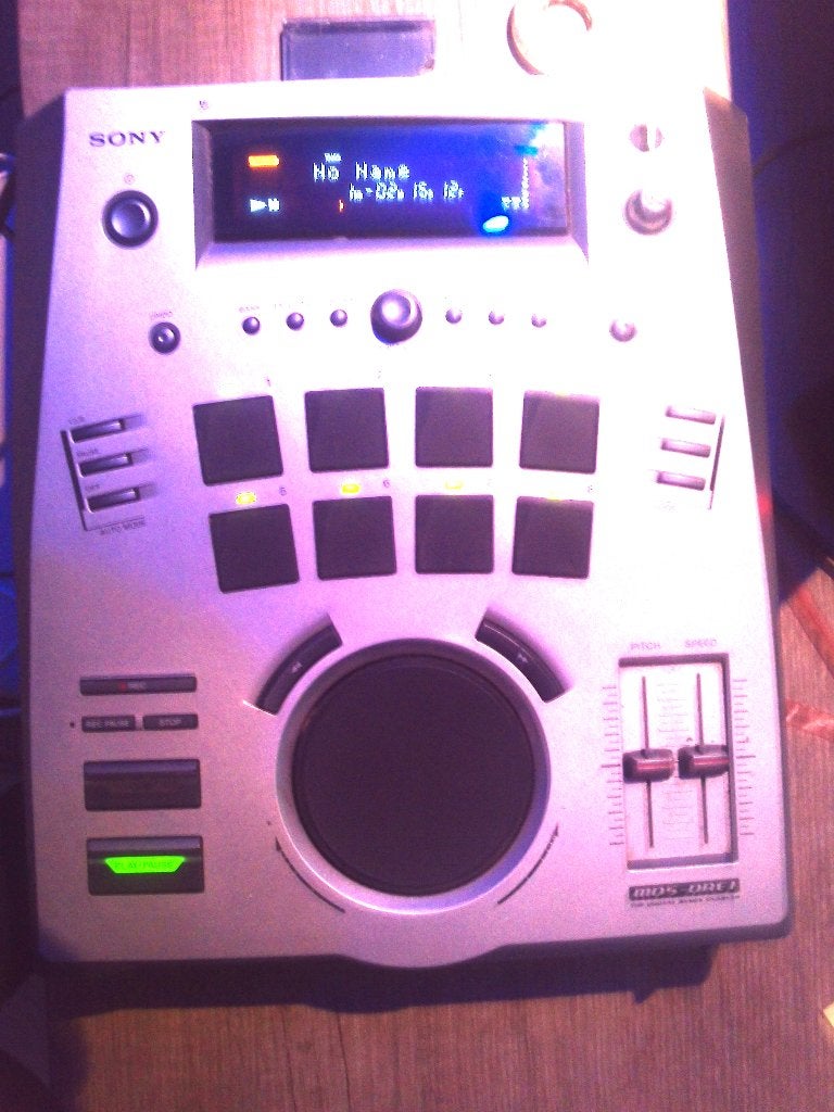 Sony MDS-DRE1 Professional DJ MiniDisc Recorder/Player, Audio, Tv en Foto, Walkmans, Discmans en Minidiscspelers, Ophalen