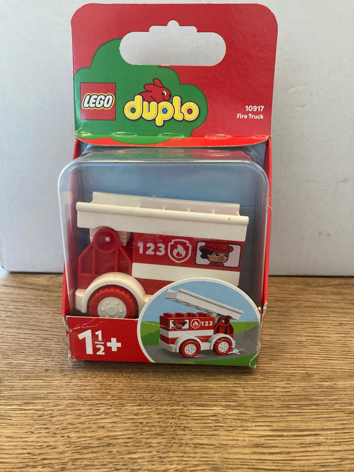 Brandweerauto lego duplo 10917, Overige thema's, Ophalen of Verzenden, Zo goed als nieuw, Duplo