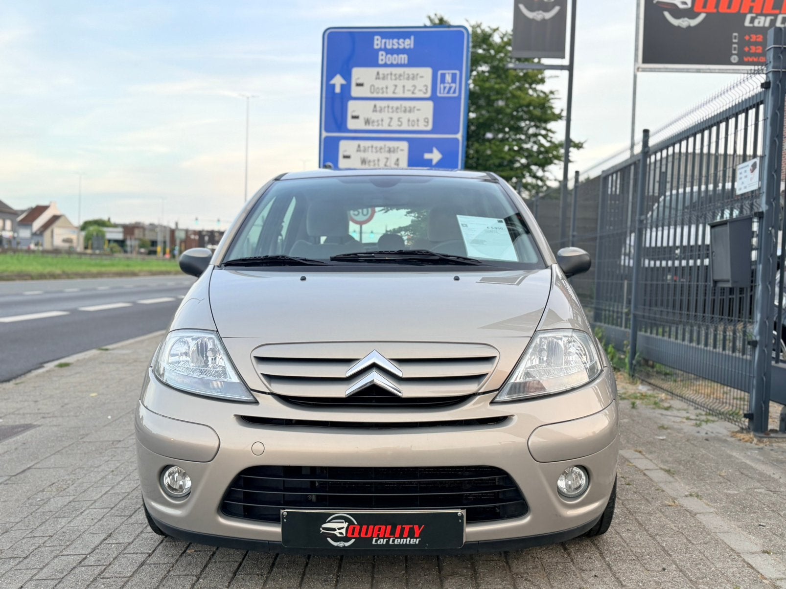 Citroen C3 Exclusive 1.6i Automaat 050000km Airco Parksen., Autos, Achat, Entretenue par le concessionnaire, Beige, Automatique
