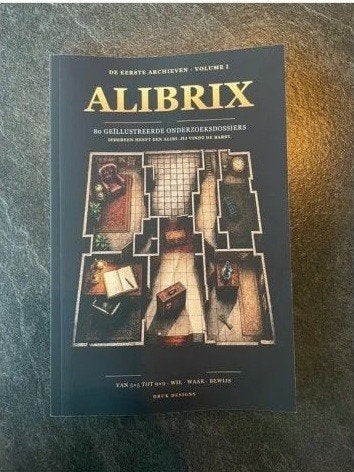Alibrix Volume I – Nederlands puzzelboek | tweede druk, Ophalen of Verzenden, Nieuw, Overige onderwerpen