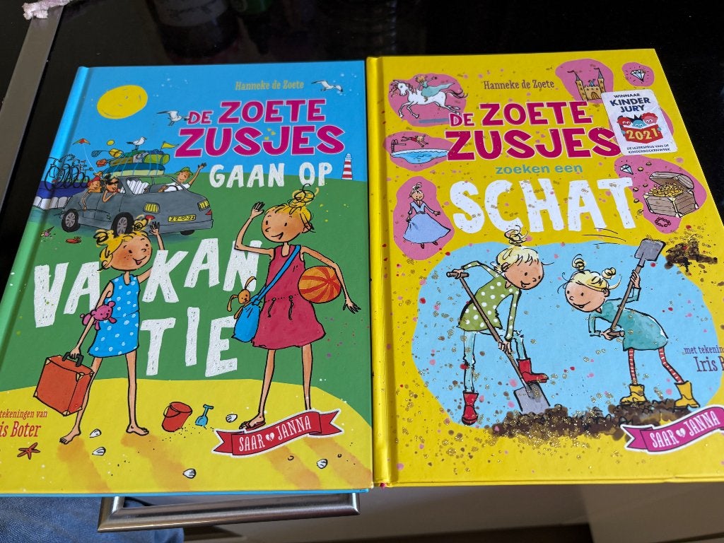 2 De zoete zusjes boeken, Ophalen of Verzenden, Zo goed als nieuw