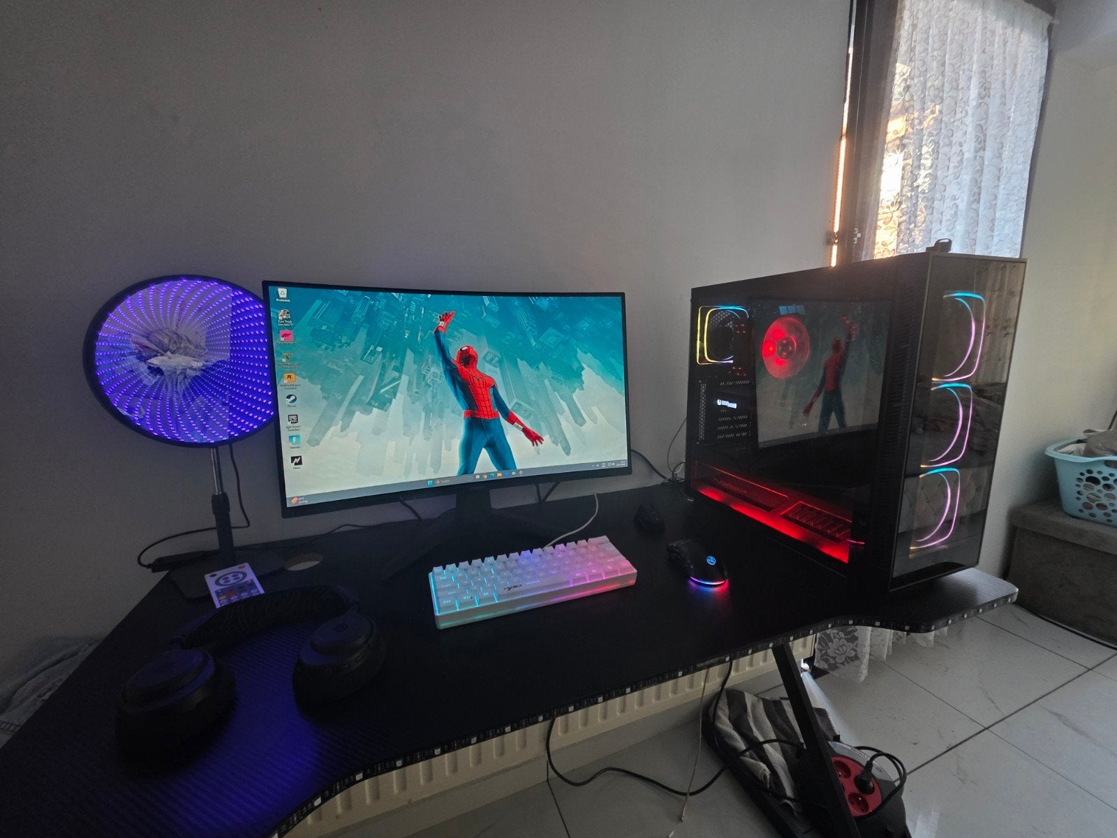 gaming pc setup geforce 3070 i5 9600FG 1TB tip.top, Ophalen of Verzenden, Gaming